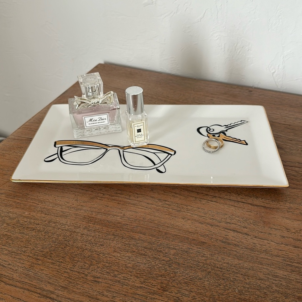 Kate Spade Daisy Place large tray